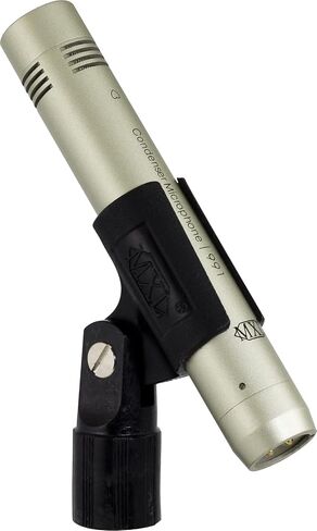 MXL 990/991 Large and Small Diaphragm Condenser Microphone Bundle Project/Home Studio Recording | XLR | Cardiod (Champagne) in Saudi Arabia