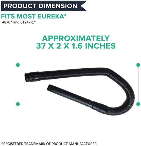 بديل لخرطوم Eureka Smart Vac يناسب Whirlwind 4870 Smart Vacs، متوافق مع الجزء # 61247-1، من Think Crucial in Kuwait