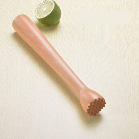 Wooden Muddler for Cocktails 10 Inch, Home and Bar Muddler for Mojitos, Fruit Drinks, Sturdy Wood, Professional Bar Tool in Saudi Arabia