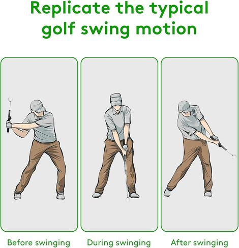مدرب جولف سوينغ - مساعدة فائقة في تدريب الجولف، مدرب قبضة لا مثيل له، مثالي لممارسة وتدريب الجولف in Kuwait