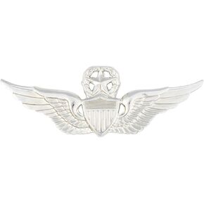 Army Master Aviator Badge Mirrored Finish Full Size