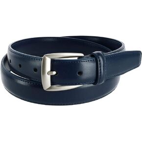 CTM® Men's Basic Leather Dress Belt
