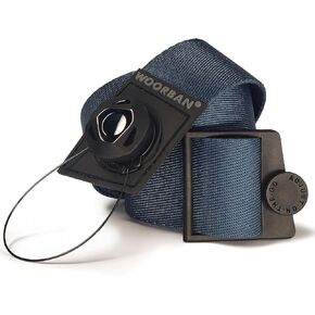 Nylon Webbing Belt for Men & Women with Adjust-On-The-Go Buckle