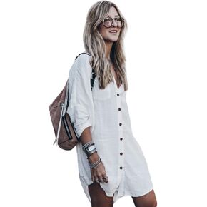 ملابس السباحة النسائية المثيرة للشاطئ، قميص بيكيني للشاطئ، ملابس السباحة، فستان الشاطئ in Kuwait