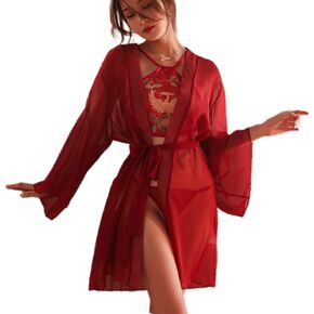 Chinese Hanfu cosplay pajamas perspective sexy anime cosplay female underwear clothing