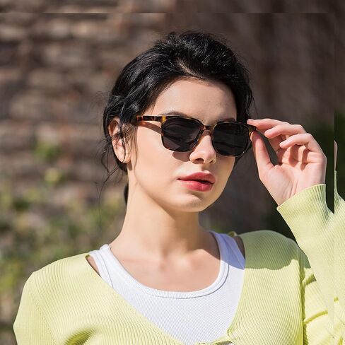 LAMBBAA Polarized Sunglasses Vintage Square for Men and Women UV400 Protection Outdoor Shades 3 Pack in Saudi Arabia