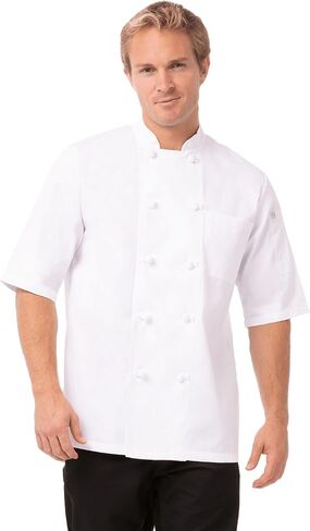 Chef Works Men's Tivoli Chef Coat in Saudi Arabia