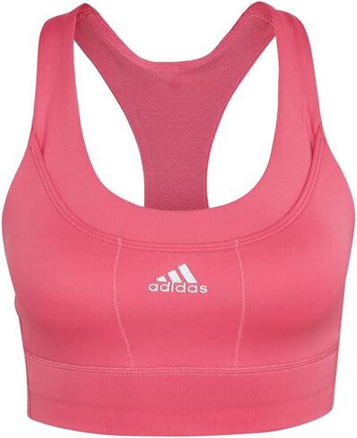 adidas womens Running Medium Support Pocket Bra Sports Bra in Saudi Arabia