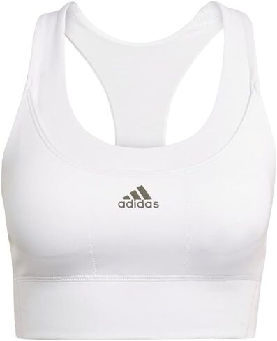 adidas womens Running Medium Support Pocket Bra Sports Bra in Saudi Arabia