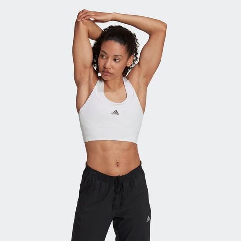 adidas womens Running Medium Support Pocket Bra Sports Bra in Saudi Arabia