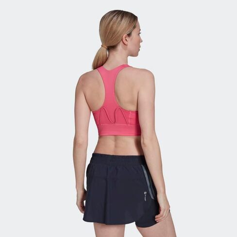 adidas womens Running Medium Support Pocket Bra Sports Bra in Saudi Arabia