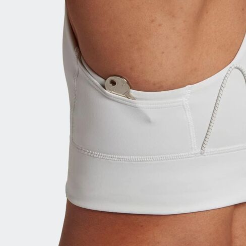 adidas womens Running Medium Support Pocket Bra Sports Bra in Saudi Arabia