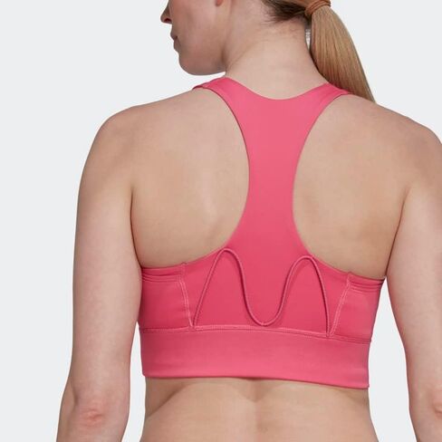 adidas womens Running Medium Support Pocket Bra Sports Bra in Saudi Arabia