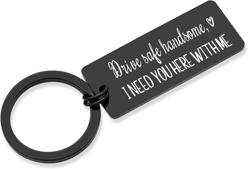 سلسلة مفاتيح درايف سيف بعبارة I Need You Here With Me Gifts for Boyfriend I Love You Gift for Husband Birthday Gift in Kuwait