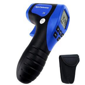 2.5-99999RPM Digital Laser Tachometer MAX/MIN Data Hold Function
