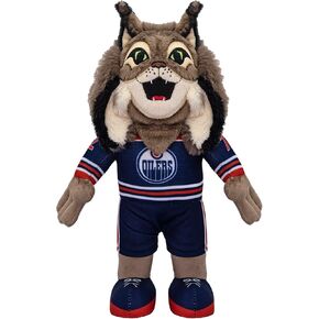 Bleacher Creatures Edmonton Oilers Hunter 10" NHL Plush Figure - A Mascot for Play or Display