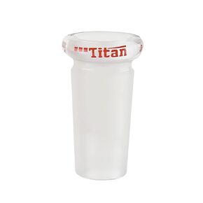 Glass Converter Adapter Glass Transfer Reducer for Chemistry Laboratory (19mm Female to 24mm Male)