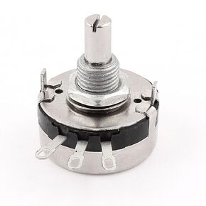 uxcell 100K ohm Single Turn Carbon Linear Variable Potentiometer WH118-2w