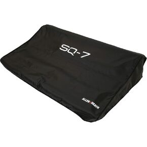Allen & Heath AP-11334 Dust Cover For use with SQ-7 48 Channel/36 Bus Digital Mixer, Top Condition with Our Fitted Black, Water Repellent Dust Cover in Polyester, Screen Printed Logo