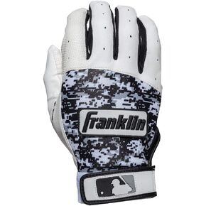 قفاز الضرب MLB Digitek من Franklin Sports للبالغين متوسط ​​الحجم - أبيض/أسود in Kuwait