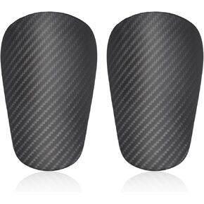 2pcs Soccer Shin Guards, 4.72x3.07in Extra Mini Football Shin Guards Youth and Adults Miniature Small Tiny Pad Protective Equipment for Men Women Kids Boys Girls(Size L)