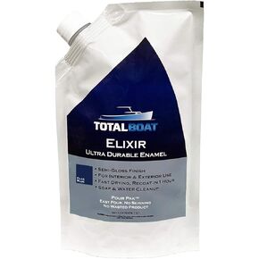 TotalBoat Elixir Enamel | Water-Based Marine Paint (Sea Green, Quart)