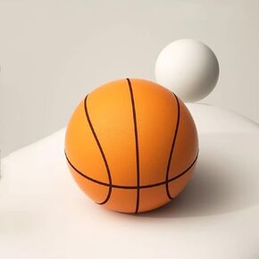 Silent Basketballs 2024 Official Second Generation of High Density Silent Basketballs+| Size 5 (25.5") and 7 (29.5"),Mute basketball Training Ball,silent basketball dribbling indoor