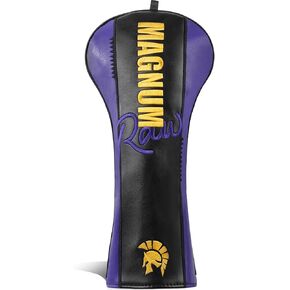 Golf Headcovers - Funny Golf Club Covers - Driver Headcover with Tour Grade PU Leather - Golf Club Head Covers, Waterproof, Golf Head Covers with Soft Lining Golf Present Birthday Present （MAGNUM）