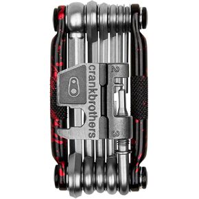 Crankbrothers Bicycle Tool Multi 17, Splatter Red
