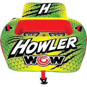 WOW Sports Howler Towable Tube for Boating - 1 to 2 Person Towable - Durable Tubes for Boating