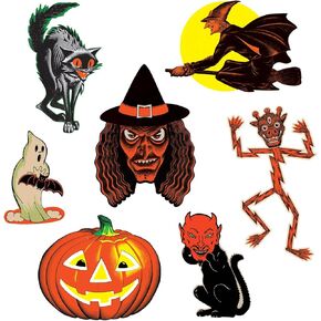 Beistle Vintage Halloween Classic Cutouts