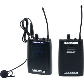VOCOPRO SilentPA-Portable 16-Channel UHF Wireless Audio Broadcast System