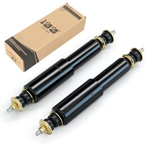 10L0L Golf Cart Front and Rear Shock Absorbers for EZGO TXT Golf Carts 1994+, Replaces OEM# 76418-G01, 70248-G01, 70324-G01, 76419-G01 - Set of 2