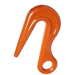 Indusco 47400476 Drop Forged Steel Sorting Hook, Painted Finish, 9.69" Length, 2 Ton at Tip/7.5 Ton at Bottom Working Load Limit