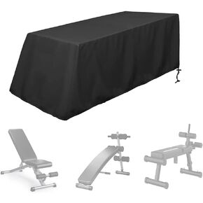 Adjustable Weight Bench Cover Outdoor Indoor Sit-up Board Cover Heavy Duty Oxford Fabric Exercise Workout Bench Cover for Sit-up Board, Weight Bench,Dumbbell Bench