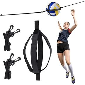 Volleyball Spike Trainer 1 Set Flexible Wear-resistant Volleyball Training Equipment Aid for Beginners Practicing Serving Jumping Wicked-Fast Arm Speed Great Volleyball Spike Training System