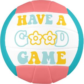 Baden Paradise Design Official Size & Weight Volleyball - Bright & Beachy! Soft Touch Synthetic Leather, Durable Stitching, Ages & Skill Levels, Indoor & Outdoor Play