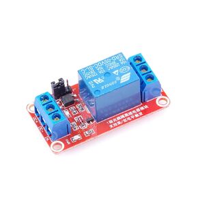 5V 1-Channel Relay Module with Optocoupler Relay Relay board High and low trigger with LED Load 10A DC 30V AC 250V for PLC Automation Control, Industrial System Control