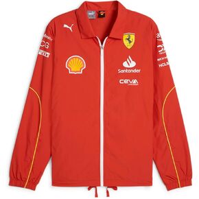 PUMA Scuderia Ferrari Men's 2024 Team Coach Jacket