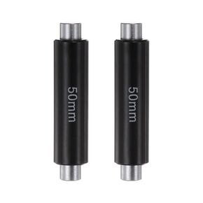 2pcs Standard Measuring Rod 50mm Caliper Micrometer Calibration Block Rod Outside Micrometer Rod Bar