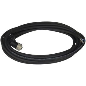 Telemecanique XZCP1241L5 Female Connector Cable with Elbow, Pre-Wired, M12, 4 Pins, 5 m