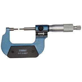 Fowler 52-218-301-1, Digit Counter Spline Micrometer with 0-1" Measuring Range