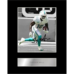 Tyreek Hill Pre Printed Signature Signed Mounted Photo Display #11 Printed Autograph Picture