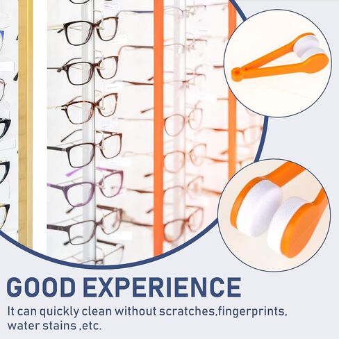 8 Pcs Glasses Cleaner, Microfiber Spectacles Sunglass Cleaner Tool, Mini Sun Glasses Cleaner Brush, Eyeglasses Cleaner Cleaning Clip for Peeps Eyeglass, Sunglasses and Eye Glasses in Saudi Arabia