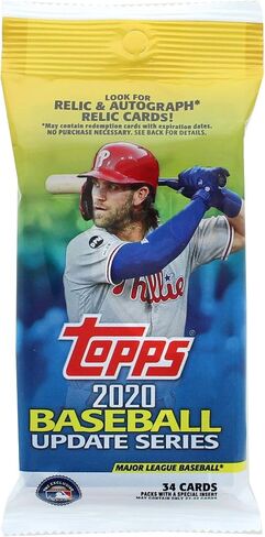 Factory-Sealed 2020 Topps Update 34-Card Hanger Pack - MLB Trading Cards in Saudi Arabia