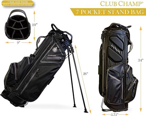 Club Champ Waterproof Stand Golf Bag in Saudi Arabia