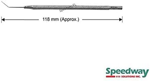 Reverse Sinskey Iris & Lens Manipulating Hook I Stainless Steel I Approx 118 mm. in Saudi Arabia