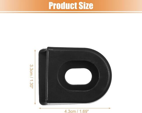 uxcell 4 Pcs Silicone Bicycle Cycling Crank Boot Protectors Mountain Bike Sleeve Crank Arm Cover Protection in Saudi Arabia