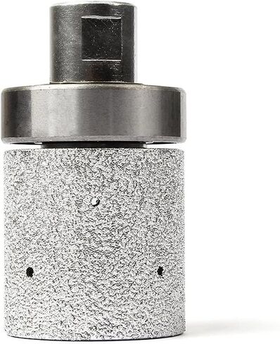 Diamond drum vacuum brazing grinder with 5/8-11 threads for stone counterbore edges (2 Inch) in Saudi Arabia