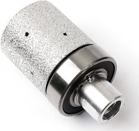 Diamond drum vacuum brazing grinder with 5/8-11 threads for stone counterbore edges (2 Inch) in Saudi Arabia